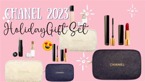 chanel christmas set 2023.